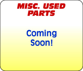 Miscellaneous Used Parts