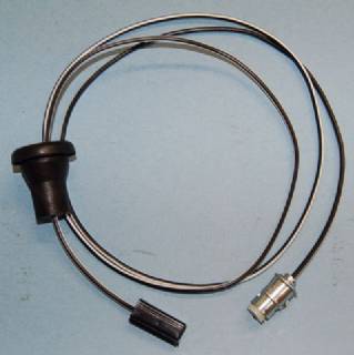 RIL-W REVERSE INDICATOR LAMP WIRE WITH GROMMET 1970-74 E, 1971-74 B
